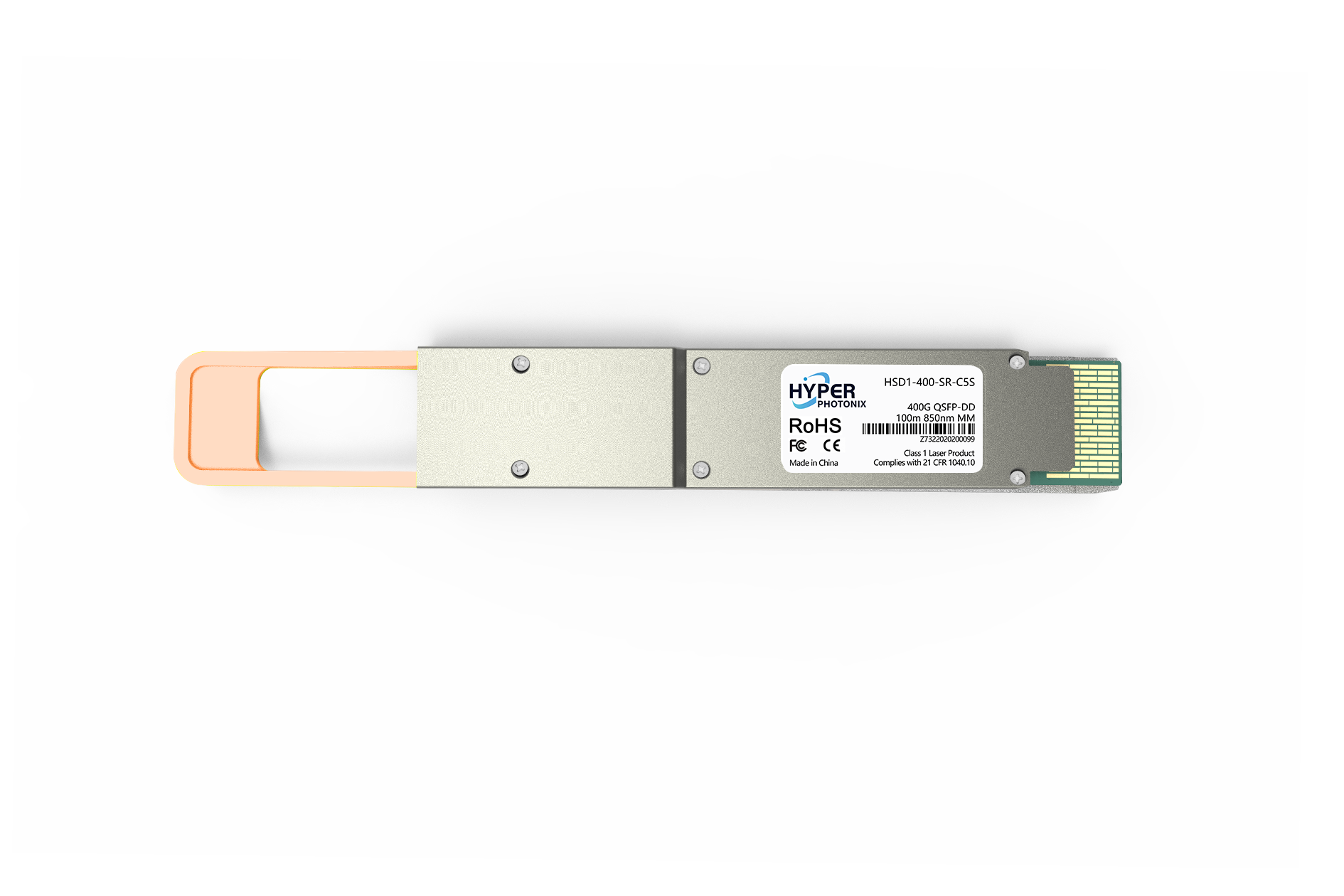 400GBASE-SR8 QSFP-DD PAM4 850nm 100m DOM MTP/MPO MMF Optical ...